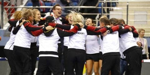 ドイツが初対戦のベラルーシを破って準決勝進出[フェドカップ]