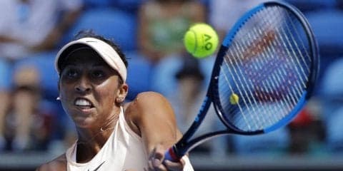 キーズがワンに快勝し危なげなく大会初戦を突破[カタール・トータル・オープン]