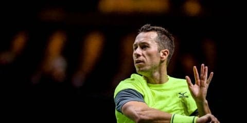 コールシュライバーが若手ホープのハチャノフに勝利[ABN AMRO ワールド・テニス]