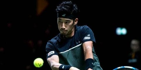 杉田祐一、善戦も一歩及ばずディミトロフに敗れて1回戦敗退[ABN AMRO ワールド・テニス]