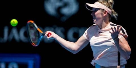 スビトリーナがボンドルソバを下して2回戦を突破[カタール・トータル・オープン]