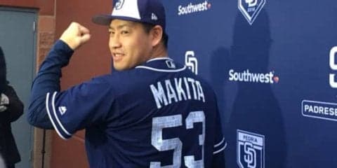 【MLB】牧田が始動、「サブマリン」に驚きの声続々　指揮官「エキサイティング」連発