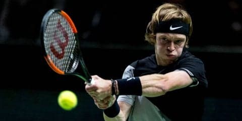 ルブレフがジュムホールを6-4、7-6(4)で下して準々決勝へ[ABN AMRO ワールド・テニス]