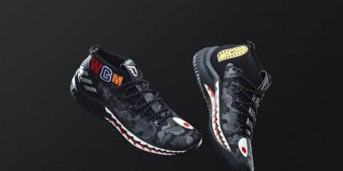 アディダス×ベイプ「adidas Basketball by BAPE DAME 4」発売