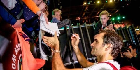 フェデラーが5年4ヶ月ぶりの1位奪還まであと2勝に[ABN AMRO ワールド・テニス]