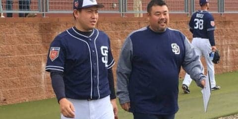 【MLB】パドレス牧田が下手投げの同僚に積極アドバイス「遅い球を覚えたら生きる」