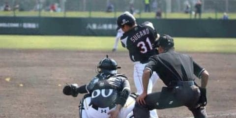 若手中心メンバーでドラ4菅野が存在感　ロッテ実戦で見えた収穫