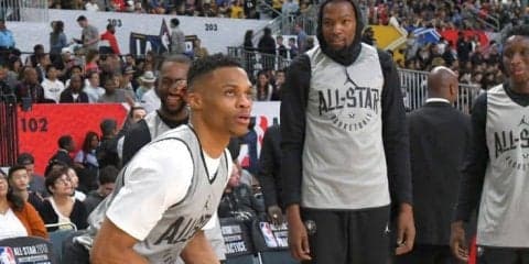 ついにデュラントと雪解け、ウェストブルック「コミュニケーションを取っている」