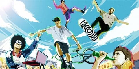 アーバンスポーツフェス『FISE Hiroshima 2018』で、音楽とグルメのフェスが同時開催！