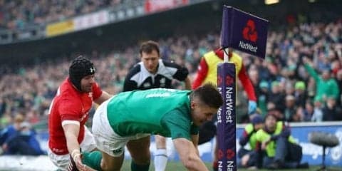  アイルランドがシックスネーションズ3連勝！　ウェールズは接戦落とし連敗 
