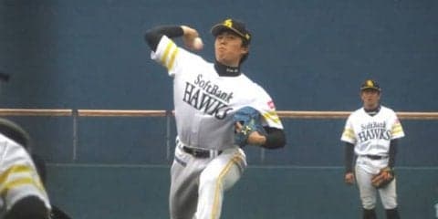 鷹16年ドラ1田中正義が1回零封　最速150キロを記録「もっと状態上げたい」
