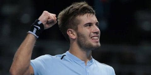 チョリッチがストレート勝ちで2回戦へ、ガスケは精彩を欠いて1回戦敗退[男子テニスATPワールドツアー500 ドバイ]