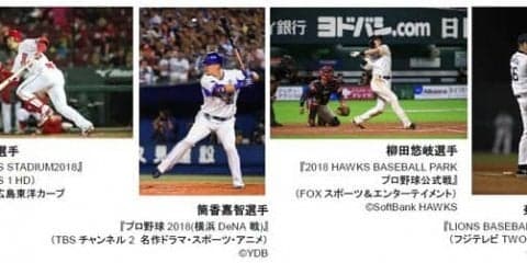 プロ野球12球団が行う公式戦をJ:COMが生放送