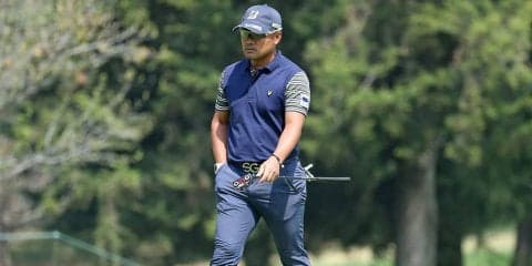 【動画】宮里優作、1番パー4で1オンに成功しイーグルを奪取