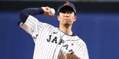 侍・千賀が圧巻の立ち上がり！　150キロ超連発で三者連続空振り三振で発進