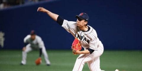 侍ジャパン千賀、驚愕の6連続奪三振　「ストライクが入って安心しました」