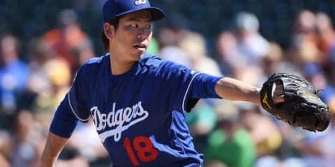 【MLB】前田健太、ジャイアンツに3回途中1失点3K　体調不良から回復