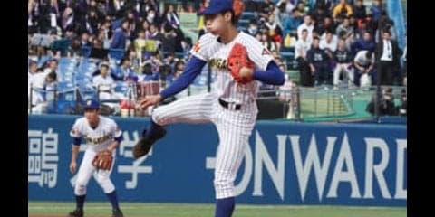 センバツ注目の二刀流・大谷拓海は、大谷翔平のことより「打倒・明徳」