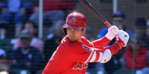 【MLB】大谷翔平、「5番・DH」でスタメン出場　2打数無安打2三振1四球で打率.111