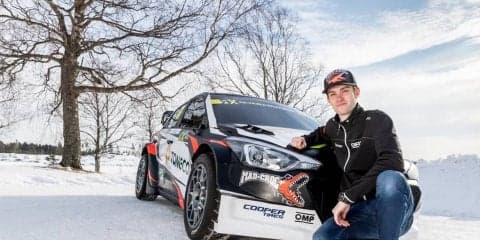 グロンホルムJr.がヒュンダイi20で世界ラリークロスに参戦