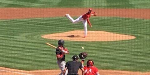 【MLB】大谷3回6失点も捕手リベラは心配なし「練習試合で投げるのは大変なこと」