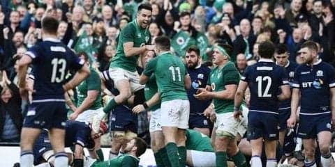  アイルランドが3年ぶりに欧州王座奪還！　イングランド2敗目で3連覇ならず 