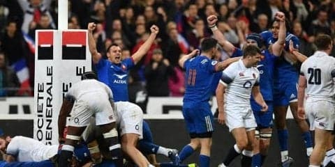  敵地スタッド・ド・フランスでも散る。イングランド、大会三連覇ならず。 