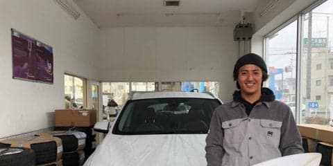 プロサーファー 仲村拓久未「Shonan BMW」とスポンサー契約