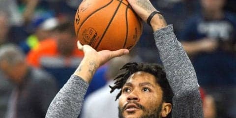 ウォリアーズ戦でのデビューが見込まれるデリック・ローズ「自分を証明する」