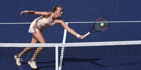 クビトバが2回戦で3時間超の激戦を制し、14連勝をあげる[BNPパリバ・オープン]