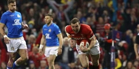  欧州6か国対抗でウェールズが2位に浮上　イタリアはW杯後22敗目 