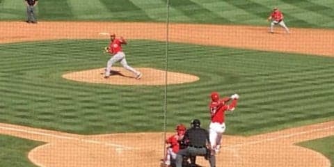 【MLB】大谷翔平、第3打席はレフトフライ　左腕を相手に初球をフルスイング