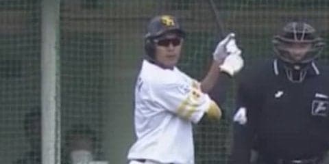 ソフトバンクに43イニングぶり適時打　初回に柳田がヤングマン打ち