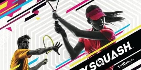 スカッシュをデジタルテクノロジーで拡張した「パーティスカッシュ」が大阪に登場