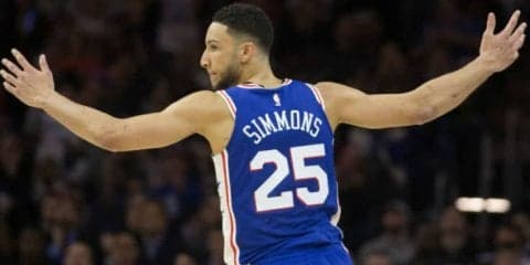 シクサーズ新人ベン・シモンズがマジック・ジョンソンに並ぶ快挙、新人王は確定？