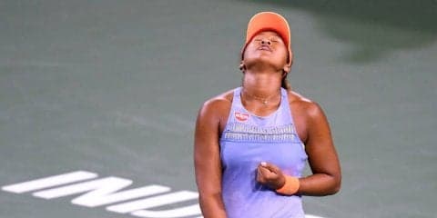 大坂なおみ、女王ハレプを6-3、6-0と圧倒して大金星をあげ、決勝はカサキナと20歳対決に[BNPパリバ・オープン]