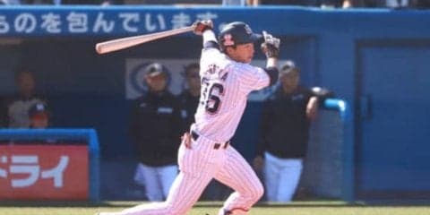 燕3年目廣岡が3打点の活躍　開幕スタメンに「秋からそこを目標にしてきた」