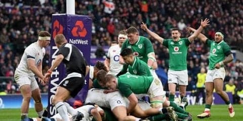  グランドスラム達成。アイルランド、トゥイッケナムでイングランドに勝つ。 