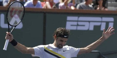 フェデラーがチョリッチをくだして17連勝、決勝へ[男子テニスATPワールドツアー マスターズ1000 インディアンウェルズ]