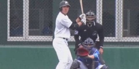 ロッテ安田が2軍で“公式戦初安打”「早い段階でヒット記録できてよかった」