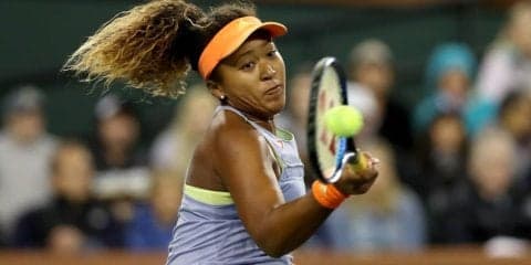 【速報】大坂なおみ 初優勝に王手、第1セットを6-3で先取[BNPパリバ・オープン]
