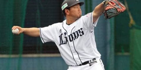 西武・森が先発救う強肩スロー　素手キャッチから二塁へ剛速球で併殺完成