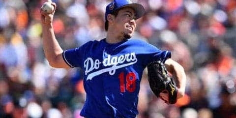 【MLB】前田健太、6回途中3安打1失点の好投！　開幕へ上々の仕上がり