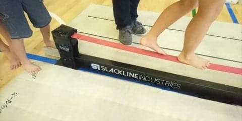 子どもの体幹やバランス感覚を鍛える！キッズ向け「スラックライン」教室開催