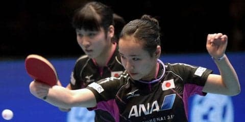 「みうみま」約1年3カ月ぶりにダブルス復活！＜卓球・カタールOP＞