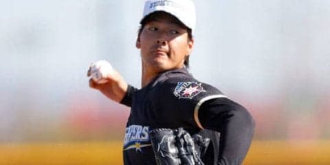 日ハム有原が今季初実戦1イニングを無失点　栗山監督「全く問題ない」