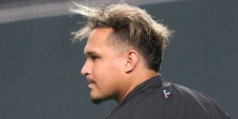 バットへし折って監督に謝罪　メジャー44発ハム新助っ人に待望の一発