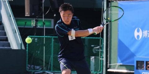 男子は昨年の雪辱を果たした白石光が優勝【第40回全国選抜高校テニス大会】