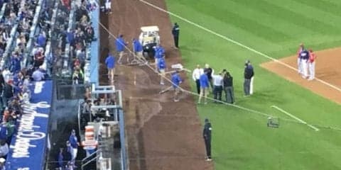 【MLB】ドジャースvsエンゼルス戦が水道管破裂で5回途中コールド　大谷は出番なし
