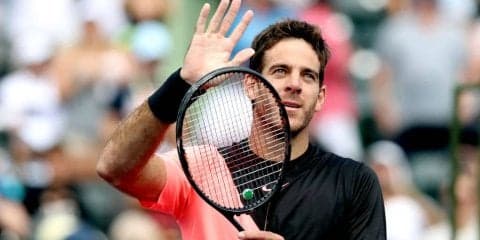 デル ポトロが14連勝でベスト8進出「多すぎるほどの愛を受け取っているよ」[男子テニスATPワールドツアー マスターズ1000 マイアミ]